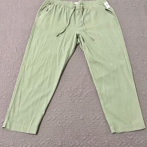 Gap Easy Straight Pull-On Pants With Washwell™ Lg